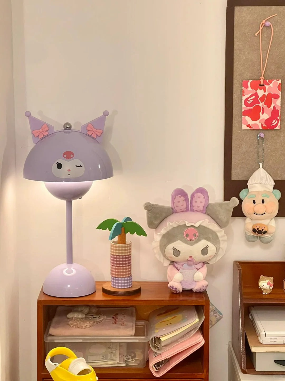 Kuromi Mushroom Table Lamp