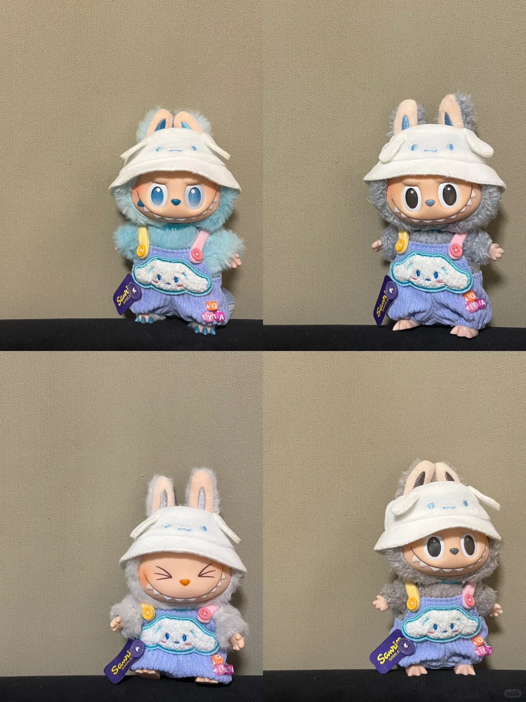 Sanrio doll clothes for 17cm Doll Labubu outfit Labubu Plushies Accessories (No doll)