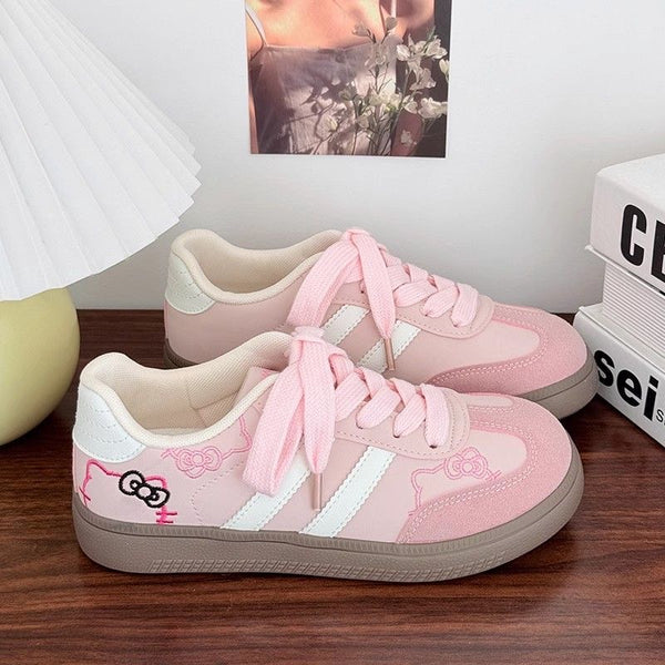 Hello kitty Embroidery Sneakers Casual Fashion Classic Shoes