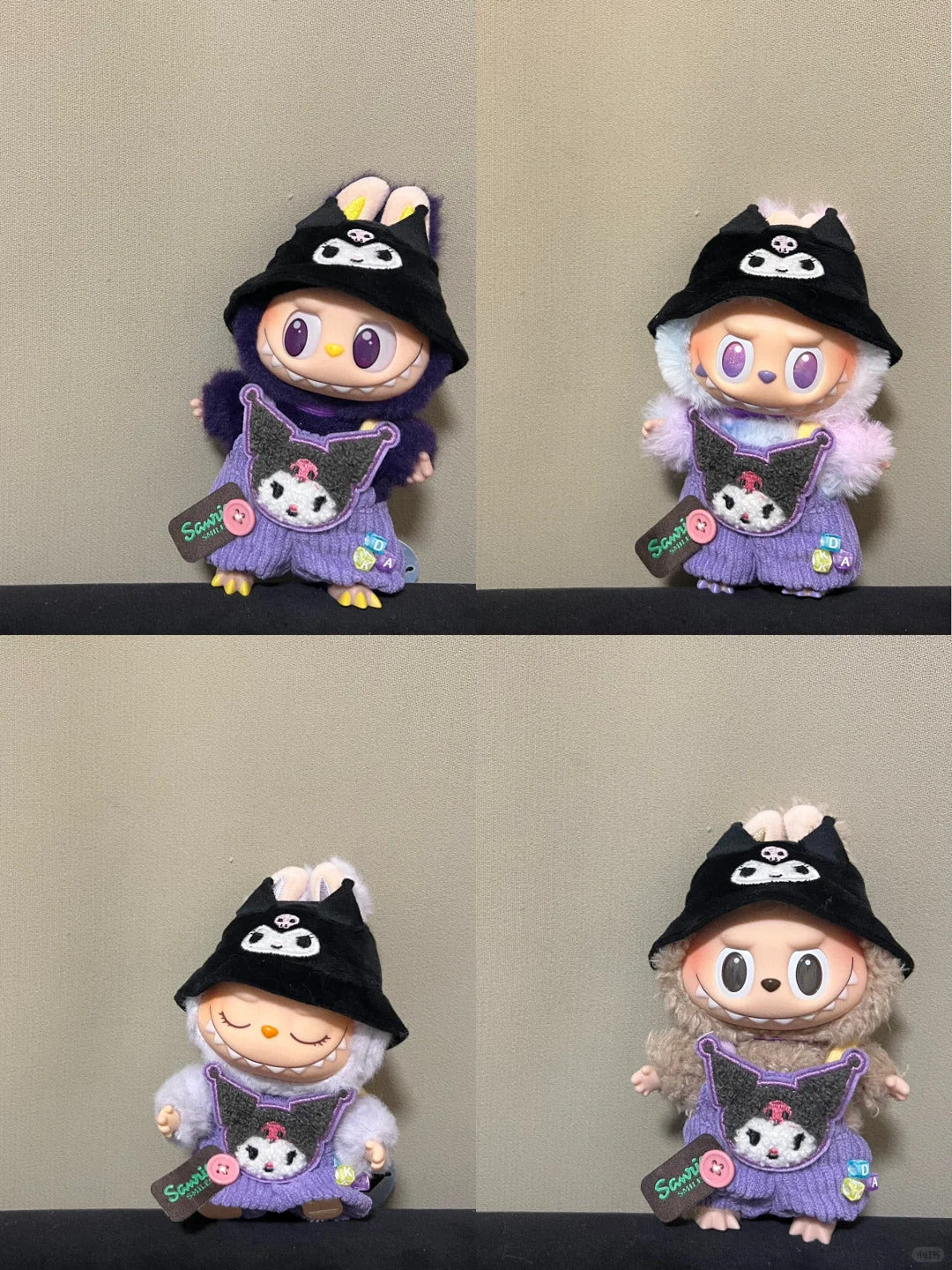 Sanrio doll clothes for 17cm Doll Labubu outfit Labubu Plushies Accessories (No doll)