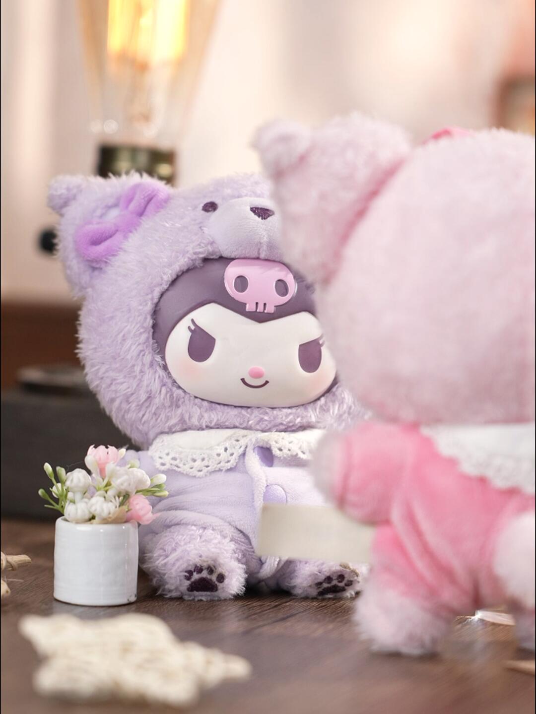 Kuromi Latte Doll Vinyl Plush Pendant Doll
