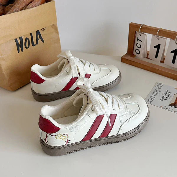 Hello kitty Embroidery Sneakers Casual Fashion Classic Shoes