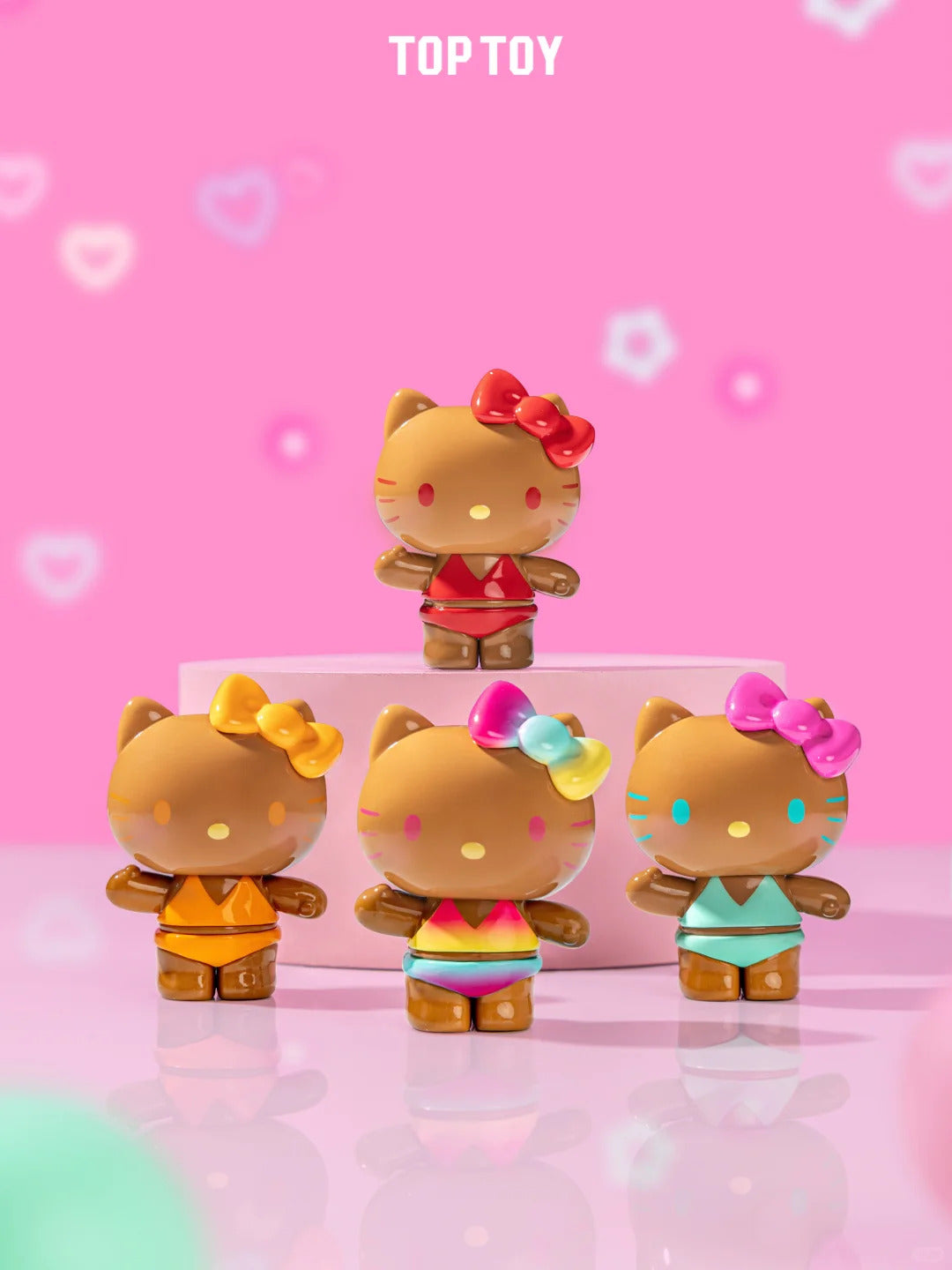 Hello Kitty Summer Rainbow Candy Mini Figures blind bag (3 pcs in a bag)