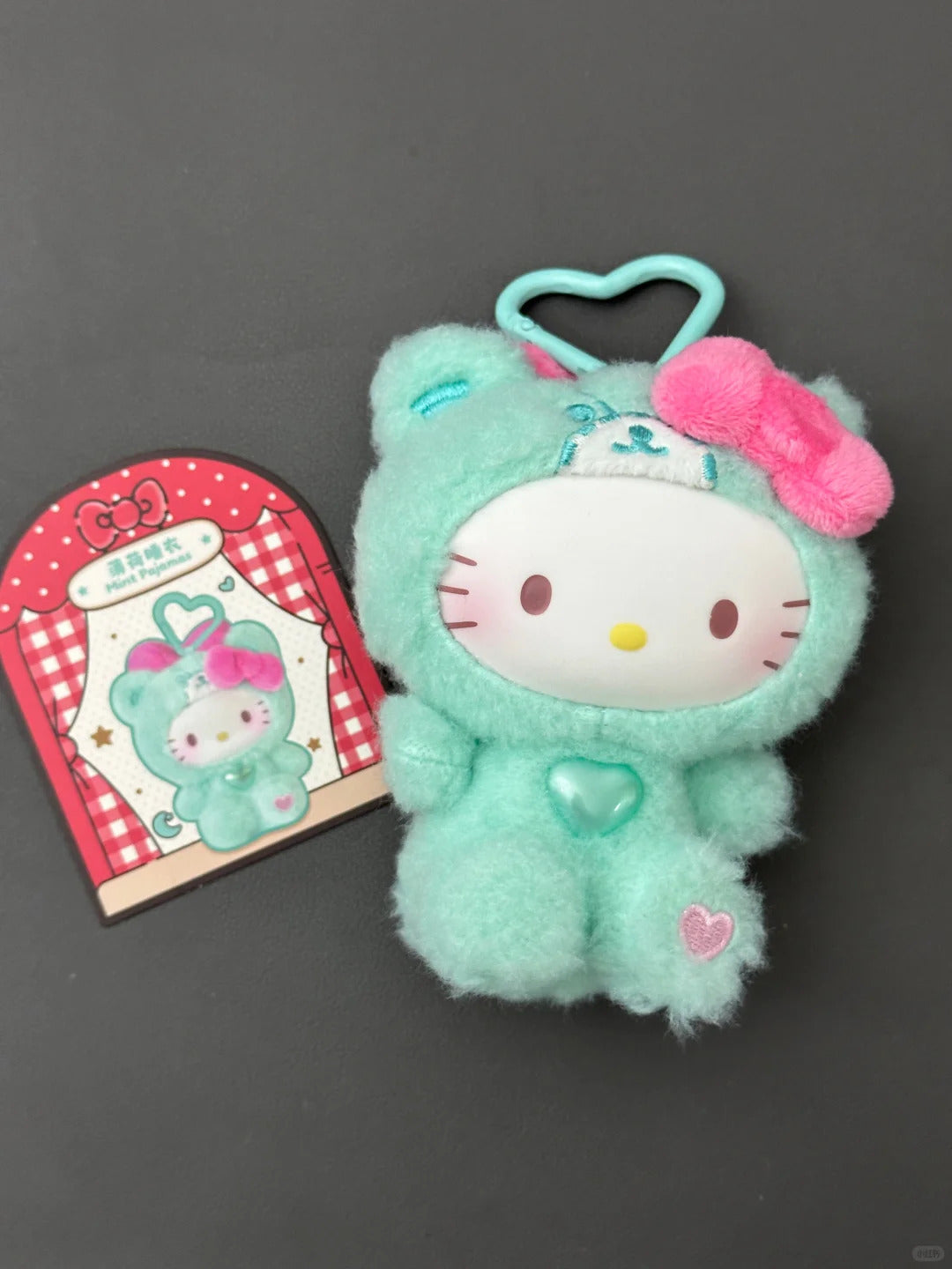 Hello Kitty Teddy Pajama Series Vinyl Plush Doll Blind Box