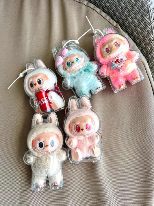 LABUBU Protective Case, Display Stand Acrylic Case Cover (No doll)
