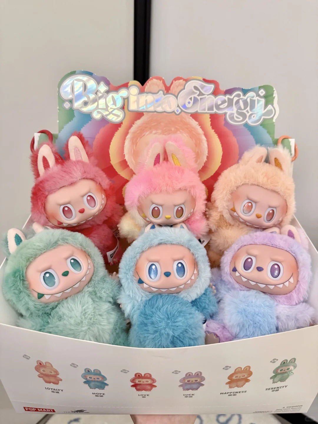 Labubu THE MONSTERS Big into Energy Series Vinyl Face Blind Box