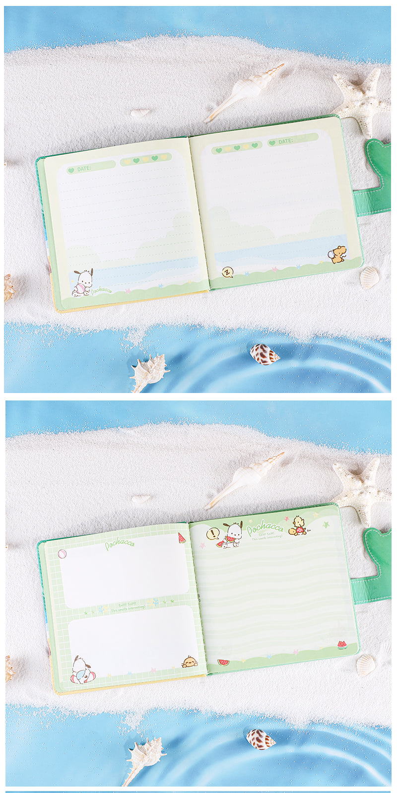 Sanrio Magnetic Notebook Colorful Page