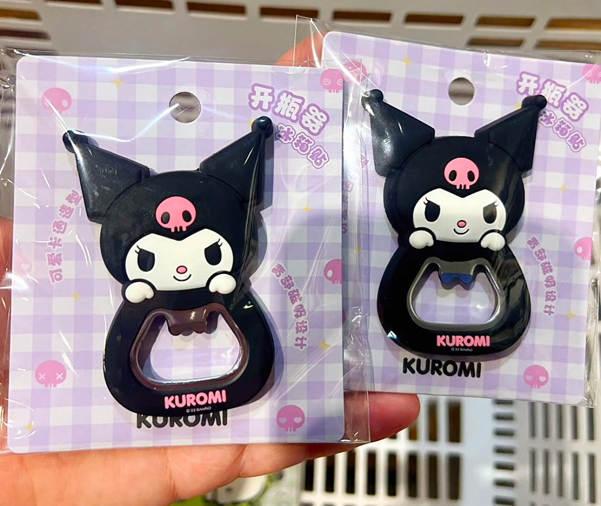 Sanrio bottle opener refrigerator magnet