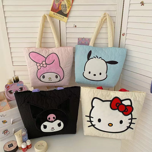 Sanrio Down-filled Fabric shoulder bag