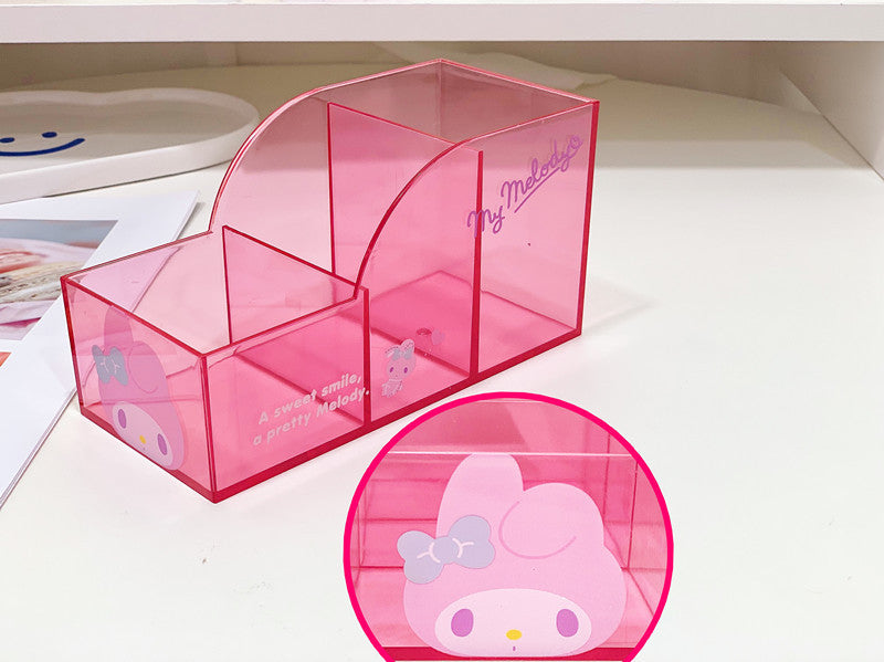 Sanrio Three-partition pen holder