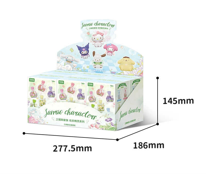 Sanrio The Flower Angel  Wishing Bottle DIY building blocks blind box