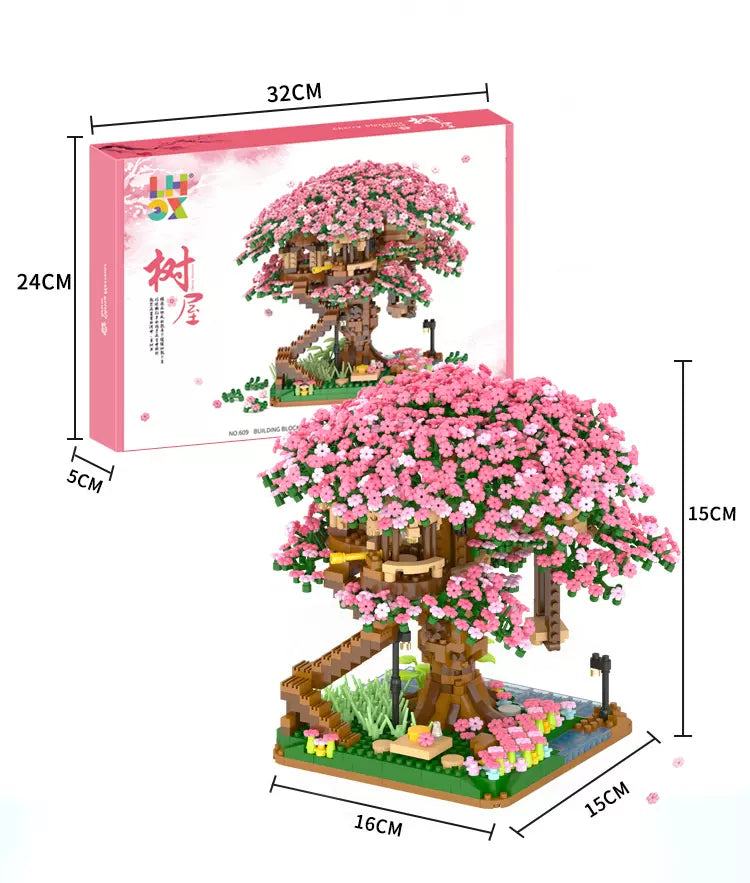 Sakura tree building blocks