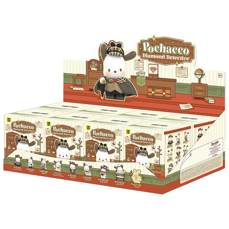 Pochacco Diamond Detective Series Figures Blind Box