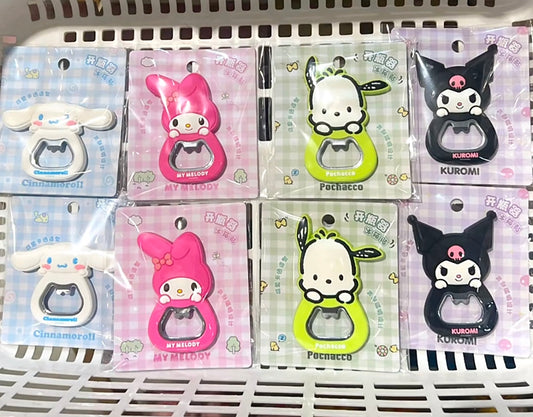 Sanrio bottle opener refrigerator magnet