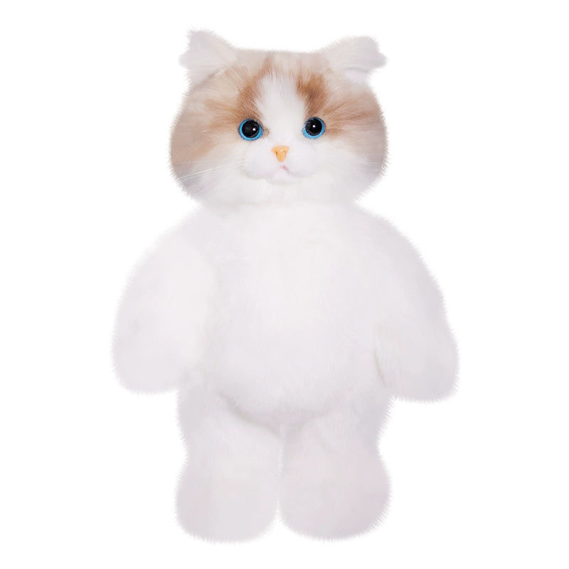 Cute Ragdoll Cat Plush Realistic Cat Plush Toy 13.3inch