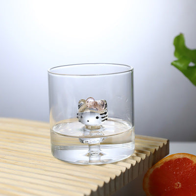 3D Hello Kitty Glass cup