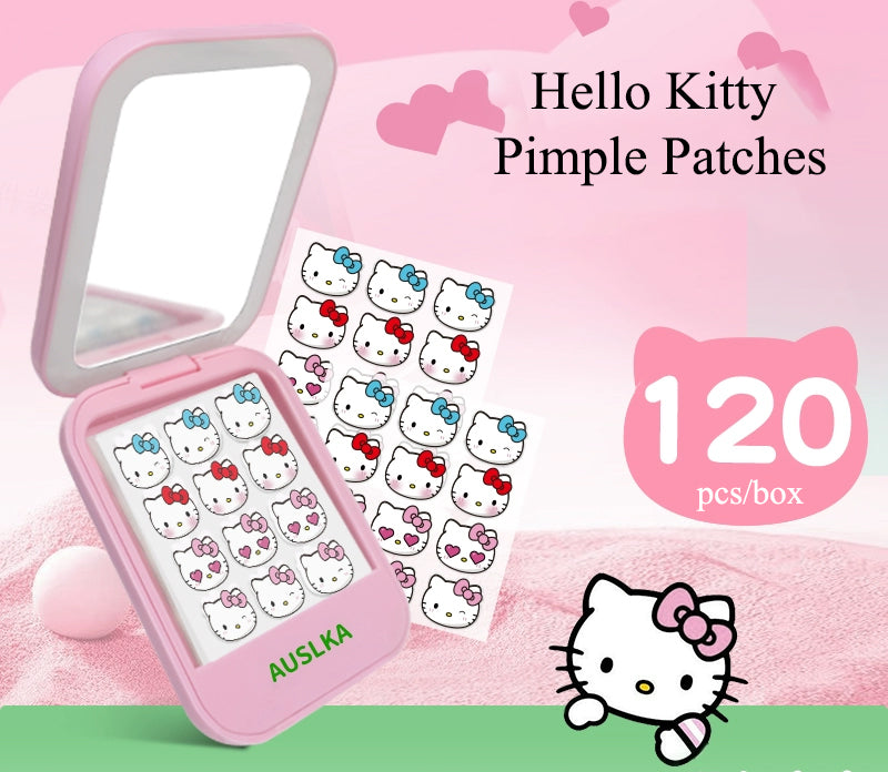 Hello Kitty Pimple Patches  Hydrocolloid Acne Patches Facial Skin Care