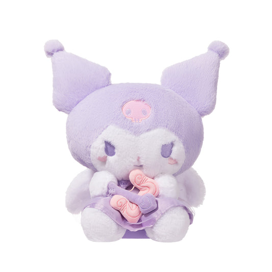 Peluche grande Kuromi Cupido Corazón