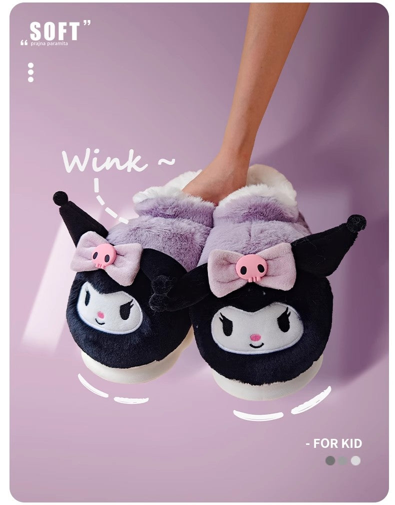 Sanrio slippers warm thick sole slippers
