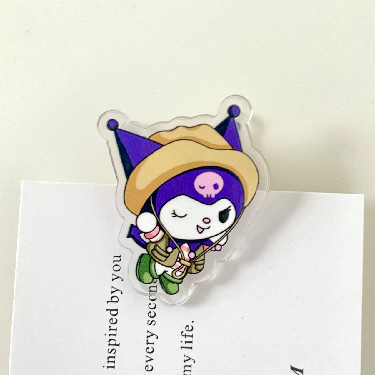 Sanrio Camping design Paper Clip &Snack Clip& Swallowtail Clip