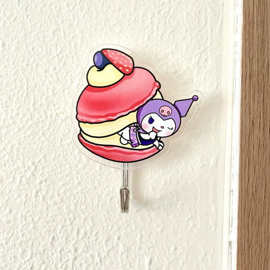 Gancho de pared con diseño de postre Sanrio