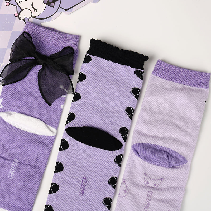 Pack de 3 calcetines Kuromi