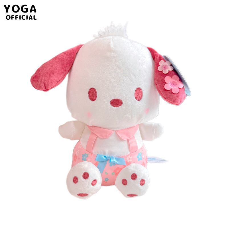 Sanrio peach blossoms plush toy 7in