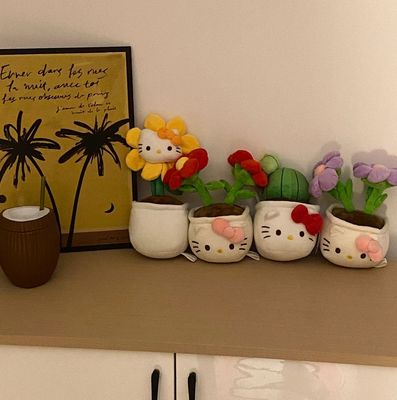 Hello Kitty Plant Plushies