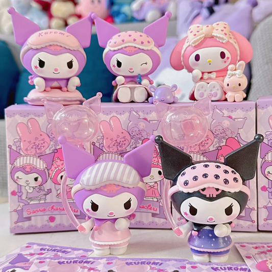 Caja ciega con diseño de pijama Sweetheart de Sanrio My Melody Kuromi
