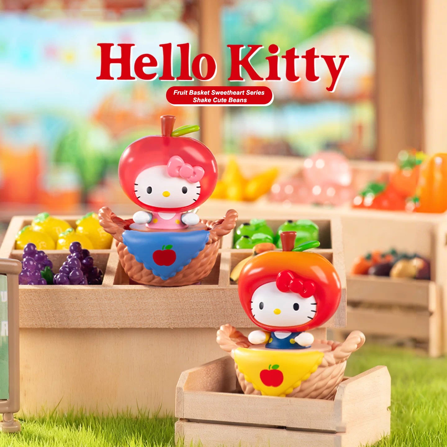 Hello Kitty Fruit Basket Sweetheart Shake Cute Beans Blind bag – Joykawaii