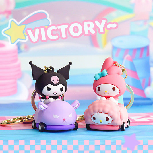 Sanrio keychain car design airplane design
