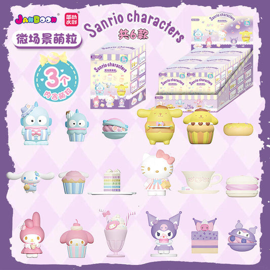Sanrio Dessert Mini doll blind box ( 3 pcs in box )