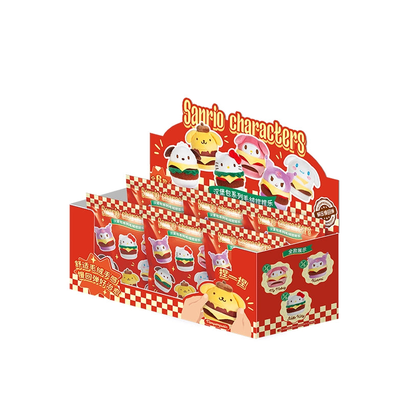Sanrio Hamburger Series Plush Squeezy blind bag