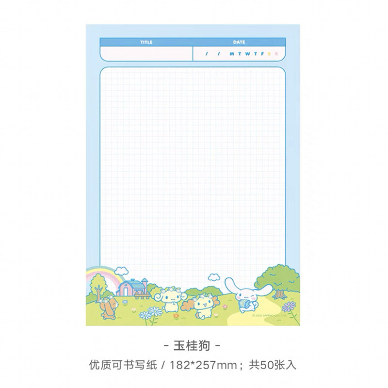 Sanrio Memo Book B5