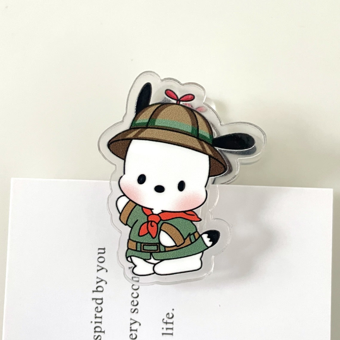 Sanrio Camping design Paper Clip &Snack Clip& Swallowtail Clip
