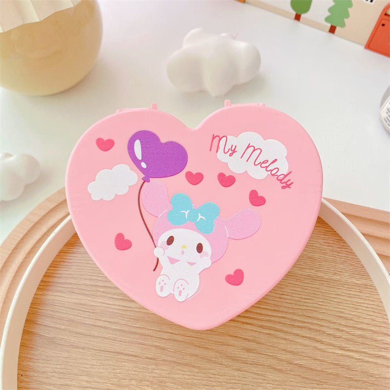 Sanrio Heart Shaped Jewelry Box With mirror