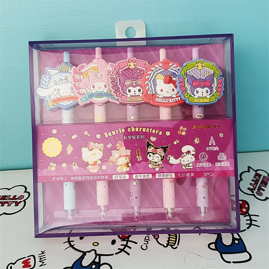 Juego de bolígrafos Sanrio