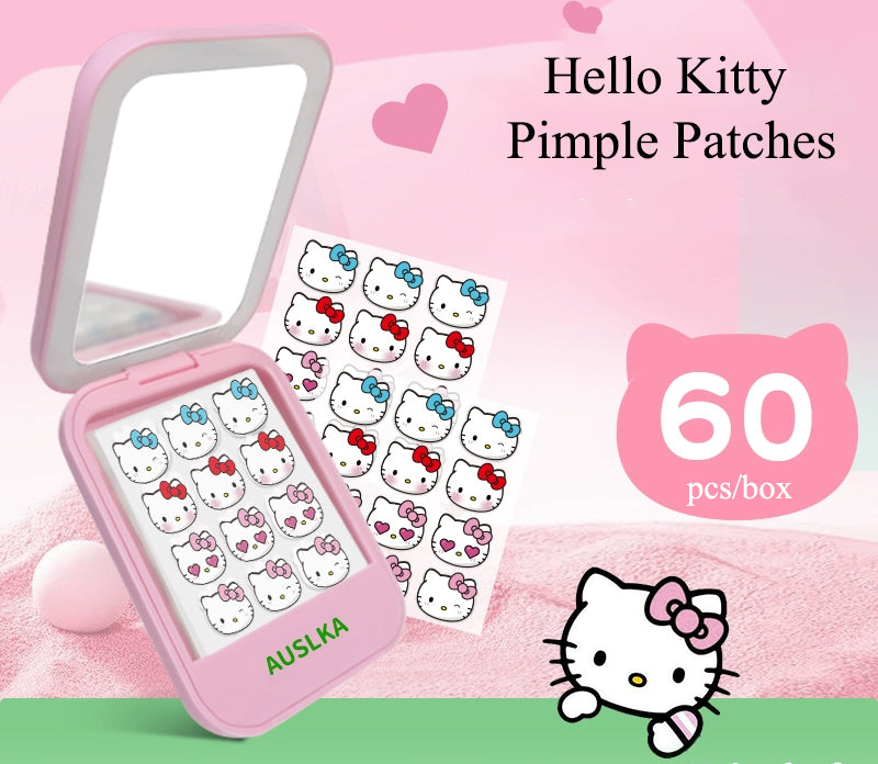 Hello Kitty Pimple Patches  Hydrocolloid Acne Patches Facial Skin Care