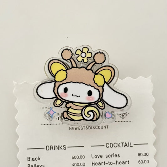Clip de papel con diseño de selva Kawaii, clip para refrigerios y clip de cola de golondrina