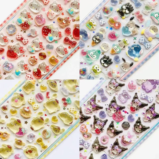 Sanrio Bonbon Drop Seal 3D Sticker 2025 New design
