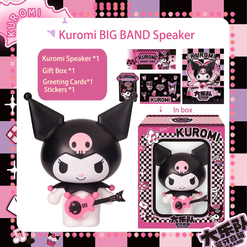 Kuromi Guitar Bluetooth Speaker BIG BAND Speaker Gift box