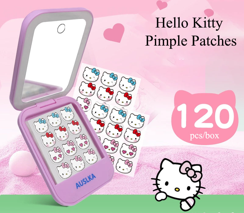 Hello Kitty Pimple Patches  Hydrocolloid Acne Patches Facial Skin Care
