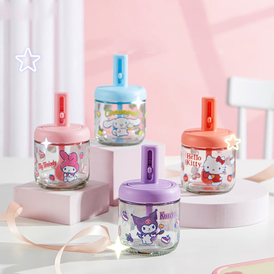 Sanrio Glass Condiment Bottles