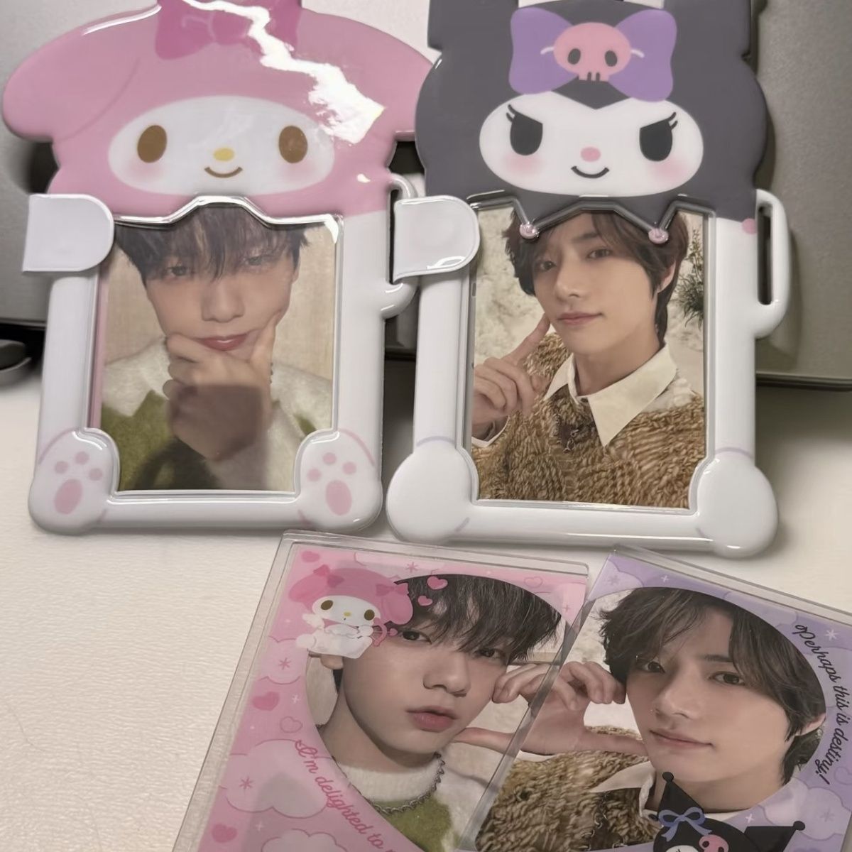 Cute Magical Sanrio Kpop Keychain Photocard Holder