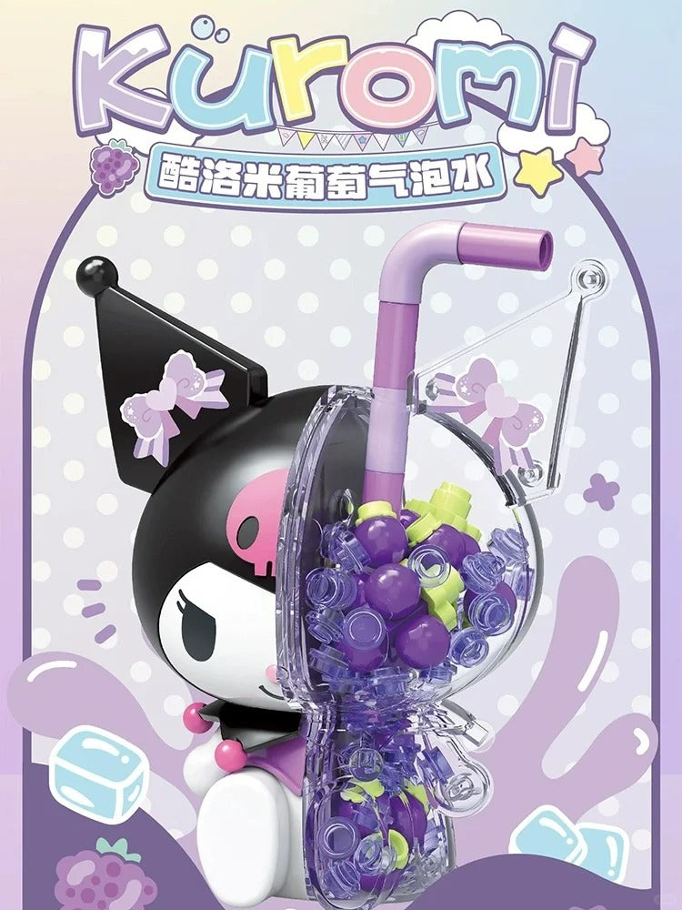Sanrio Bubble Soda Big Doll Series Building Blocks