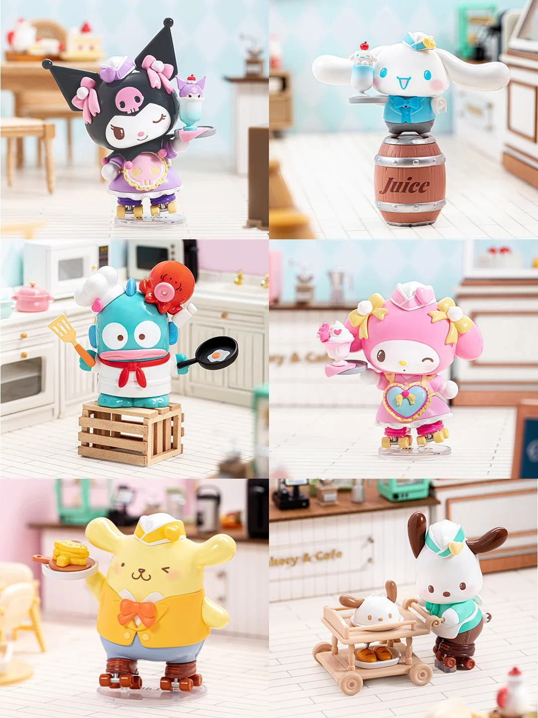 Sanrio Characters Roller Skating Restaurant Series Blind box
