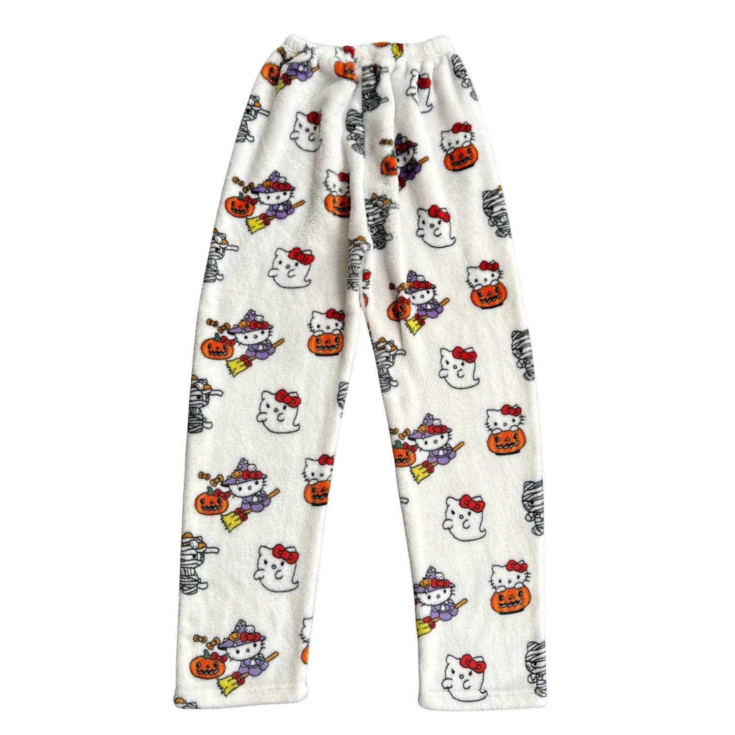 Hellokitty Halloween Fuzzy Pajama Pants