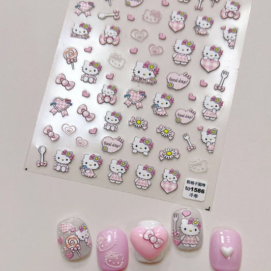 Hello kitty Nail Stickers