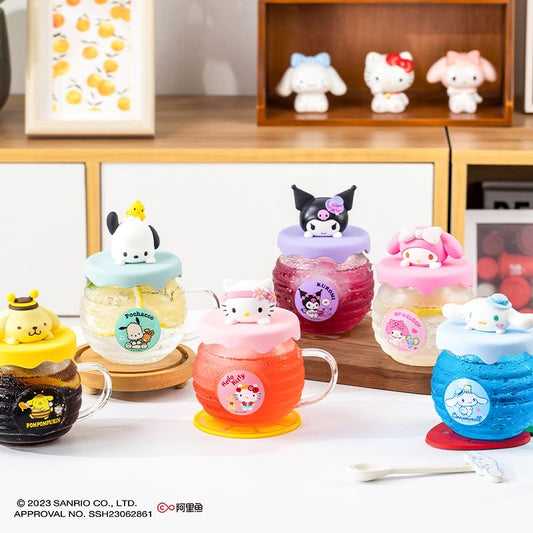 Tarro de miel Sanrio vaso de cristal 420ml