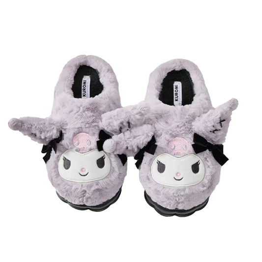 Kuromi Plush Slippers House Slippers
